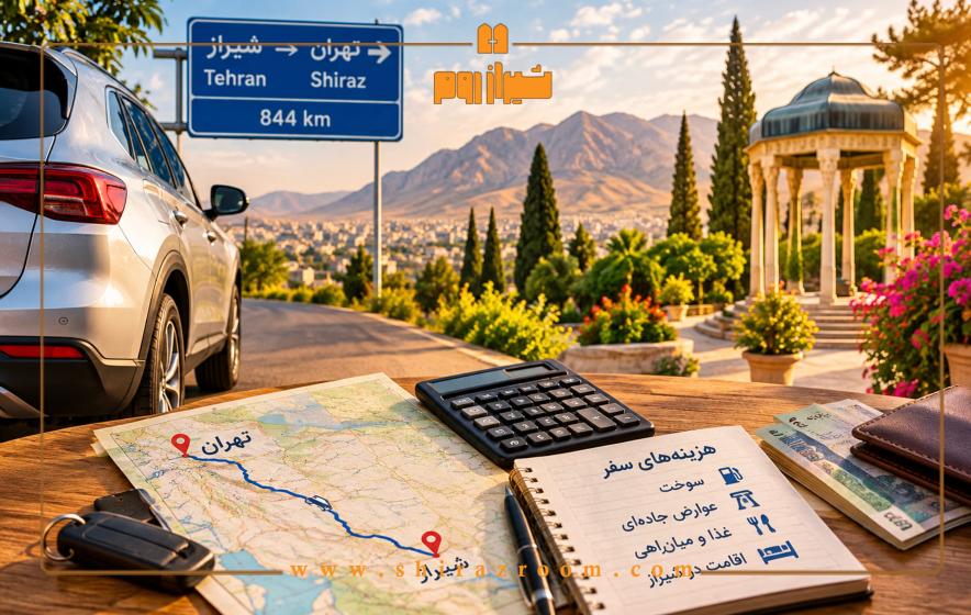 هزینه سفر به شیراز با خودرو شخصی | به روزرسانی پاییز 1405 